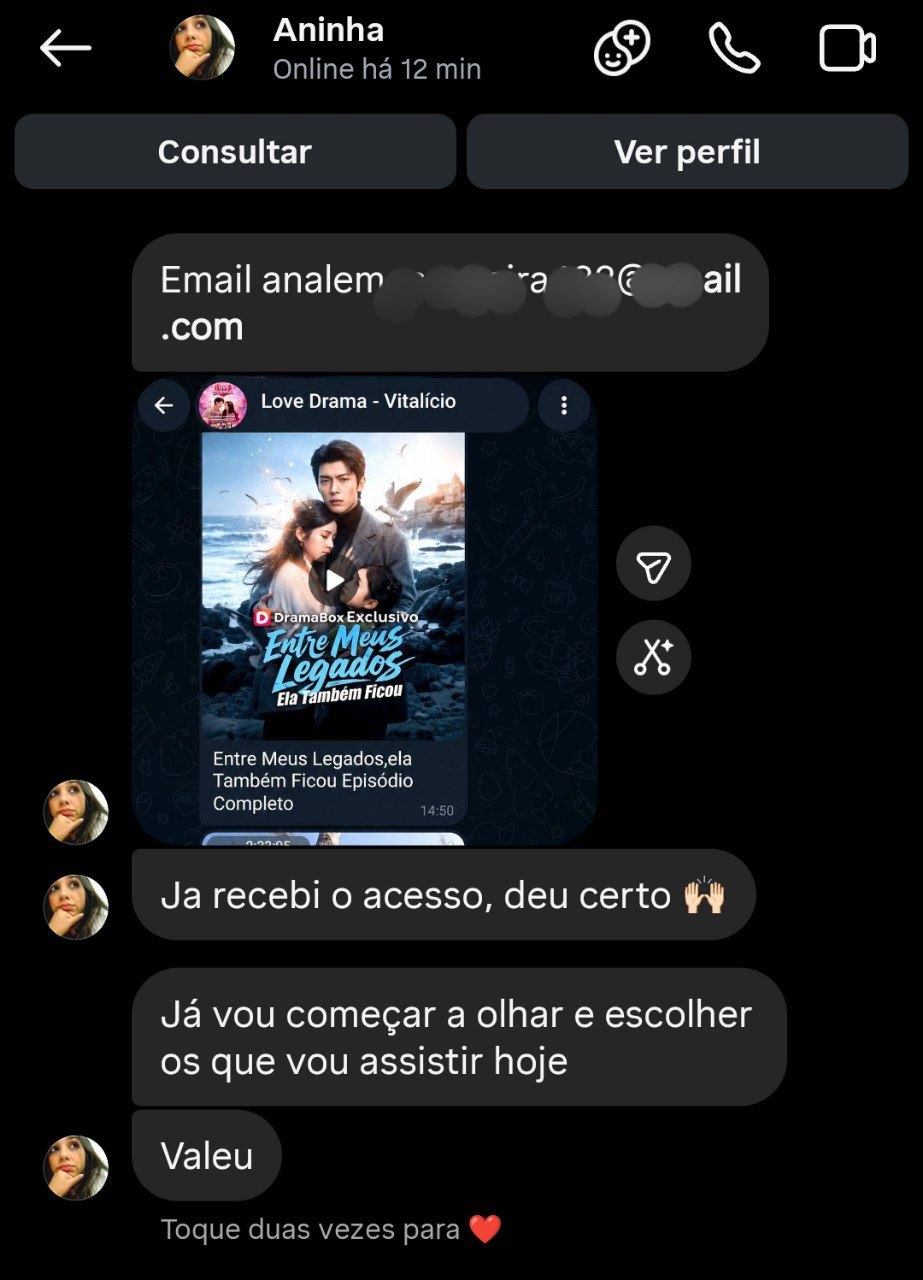 Print de depoimento de assinante 4